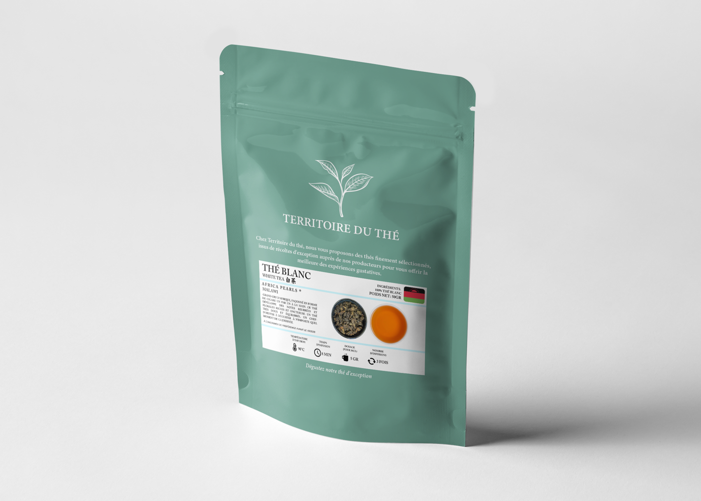 Thé Blanc: Africa Pearls