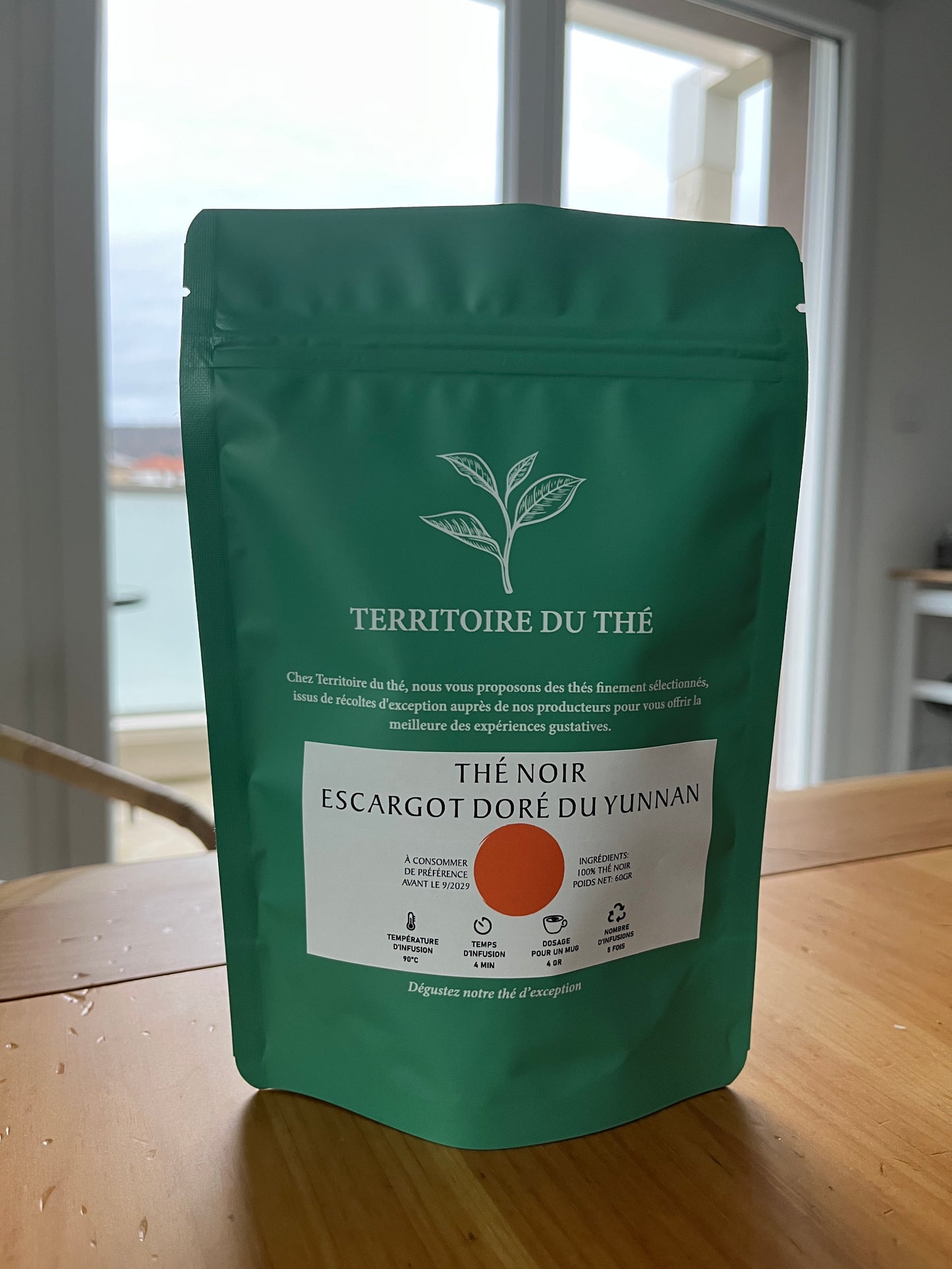 Thé Noir: Escargot Doré